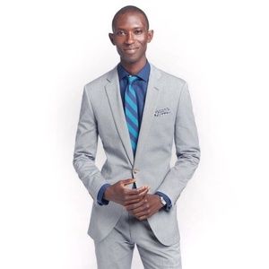 J. Crew Ludlow Jacket in Italian Oxford Cloth